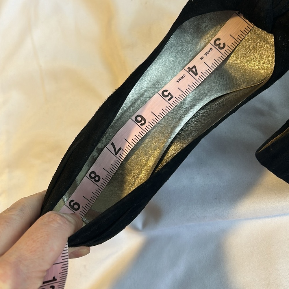 Prada Suede Peep Toe Wedges EU 36 - Picture 10 of 11